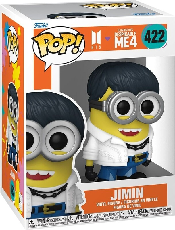 Коллекционная фигурка Funko POP Rocks: Minions X BTS - Jimin (889698859646)