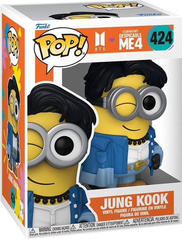 Колекційна фігурка Funko POP Rocks: Minions X BTS - Jung Kook (889698859660)