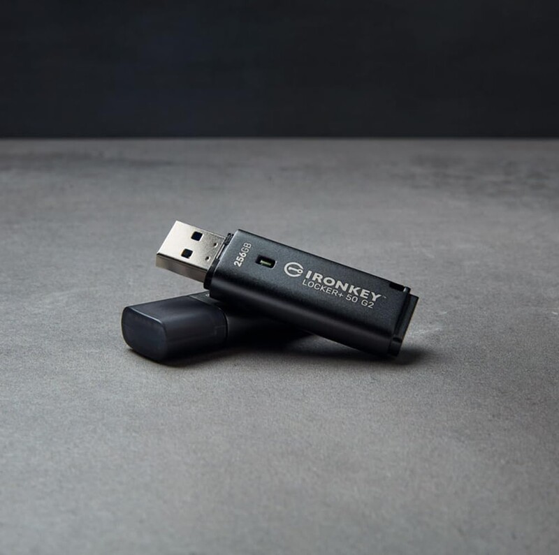 Флеш-накопитель USB 3.2 64GB Kingston IronKey Locker+ 50 G2 (IKLP50G2/64GB)