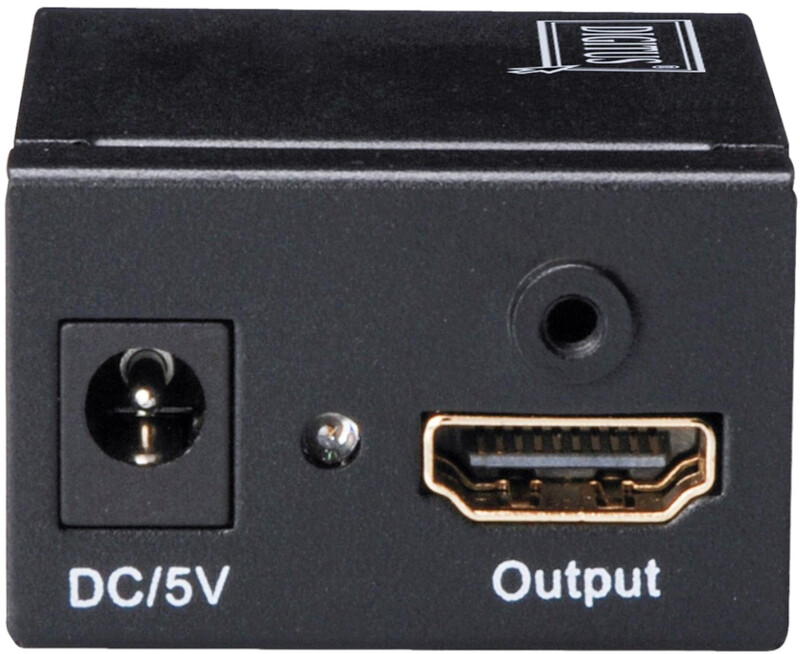 Удлинитель Digitus HDMI HighSpeed reapeater, до 35 м, Black (DS-55901)