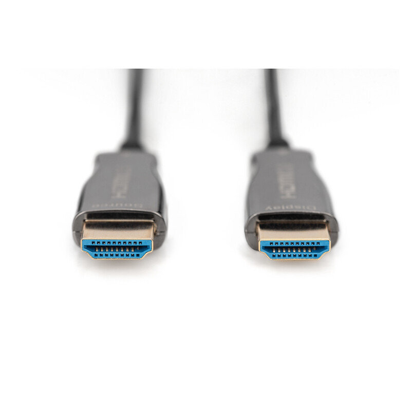 Кабель Digitus HDMI - HDMI (M/M), UHD 4K, AOC hybrid-fiber, 15 м, Black (AK-330125-150-S)
