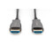 Фото - Кабель Digitus HDMI - HDMI (M/M), UHD 4K, AOC hybrid-fiber, 15 м, Black (AK-330125-150-S) | click.ua