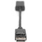 Фото - Адаптер Digitus DisplayPort - HDMI (M/F), UHD, 0.2 м, Black (AK-340415-002-S) | click.ua