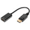 Фото - Адаптер Digitus DisplayPort - HDMI (M/F), UHD, 0.2 м, Black (AK-340415-002-S) | click.ua