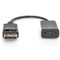 Фото - Адаптер Digitus DisplayPort - HDMI (M/F), UHD, 0.2 м, Black (AK-340415-002-S) | click.ua