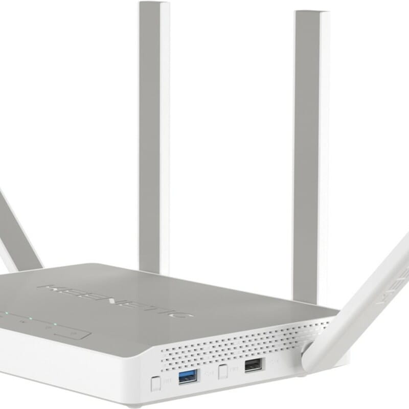 Беспроводной маршрутизатор Keenetic Giga (KN-1011) (AX1800, Wi-Fi 6, 1xGE WAN, 4xGE LANn, 1xCombo RJ-45/SFP, 1xUSB 2.0, 1xUSB 3.0, MESH)