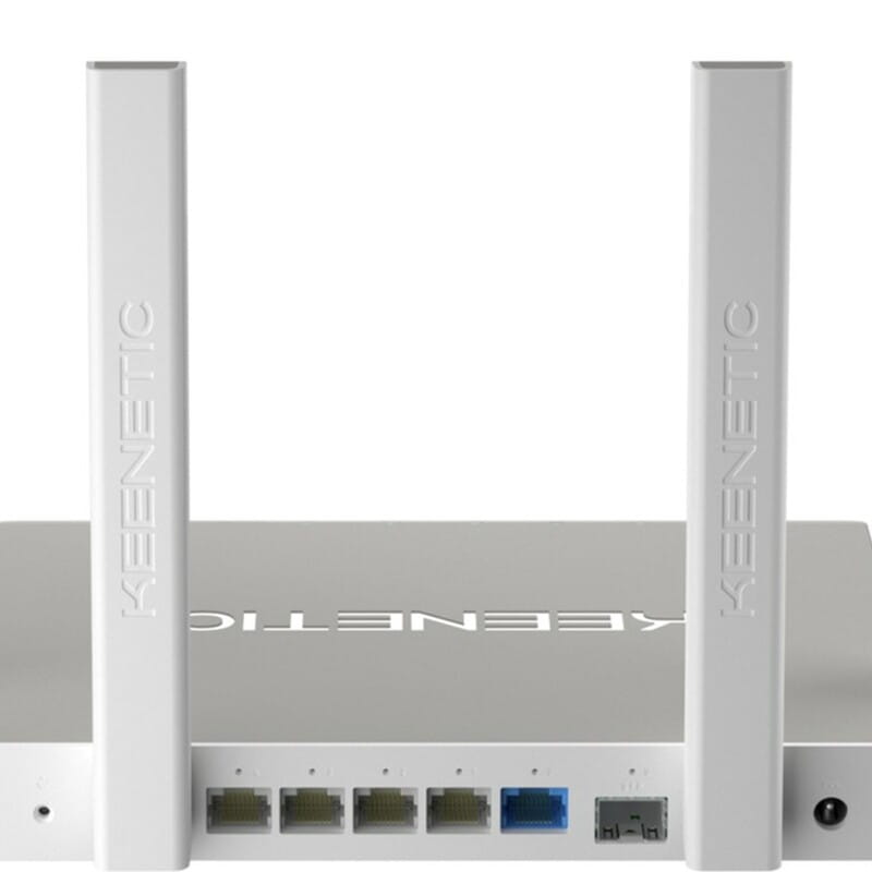 Беспроводной маршрутизатор Keenetic Giga (KN-1011) (AX1800, Wi-Fi 6, 1xGE WAN, 4xGE LANn, 1xCombo RJ-45/SFP, 1xUSB 2.0, 1xUSB 3.0, MESH)