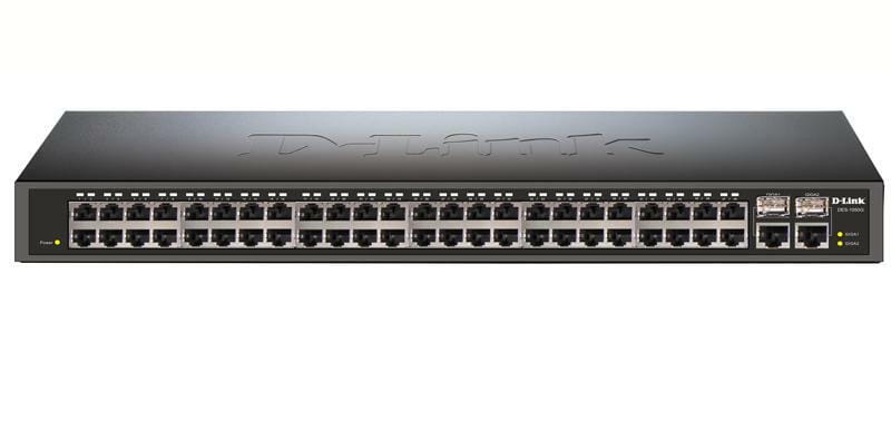 Комутатор D-Link DES-1050G 48port 10/100BaseTX, 2 port 1000BaseT
