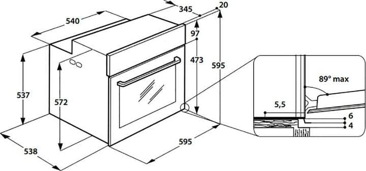 Духова шафа Whirlpool AKZ 96230 S