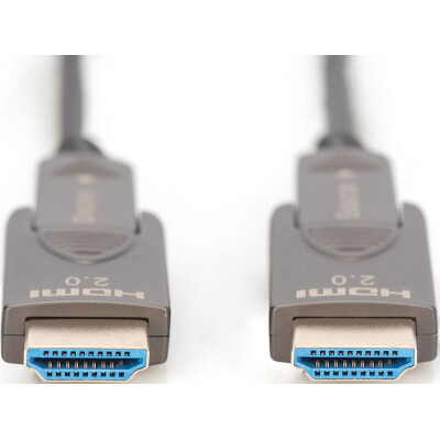Кабель Digitus HDMI - HDMI (M/M), UHD 4K, AOC, 10 м, Black (AK-330127-100-S)