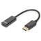 Фото - Адаптер Digitus DisplayPort - HDMI (M/F) 0.15м, Black (DB-340400-001-S) | click.ua