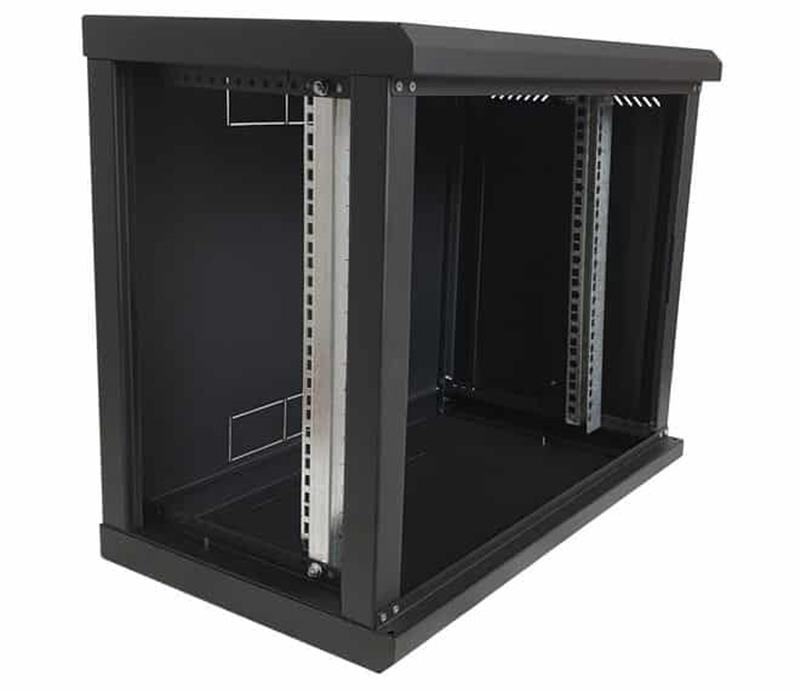 Шафа настінна EServer 9U 600х350х503 (скло) (ES-Е935B)