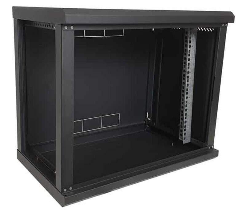 Шафа настінна EServer 9U 600х350х503 (скло) (ES-Е935B)