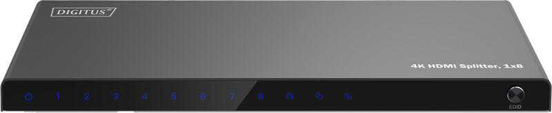 Розгалужувач (спліттер) Digitus DS-55338 HDMI 8 портів, підтримка UHD 4K