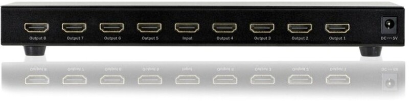 Розгалужувач (спліттер) Digitus DS-43302 HDMI 8 портів, підтримка FullHD