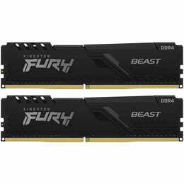 Модуль памяти DDR4 2x32GB/3200 Kingston Fury Beast Black (KF432C16BBK2/64)