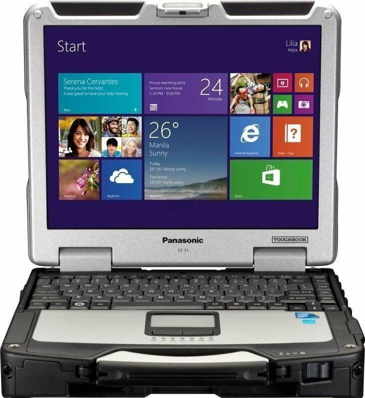 Ноутбук Panasonic ToughBook CF-31 (CF-314B601N9) Win10Pro Black-Silver