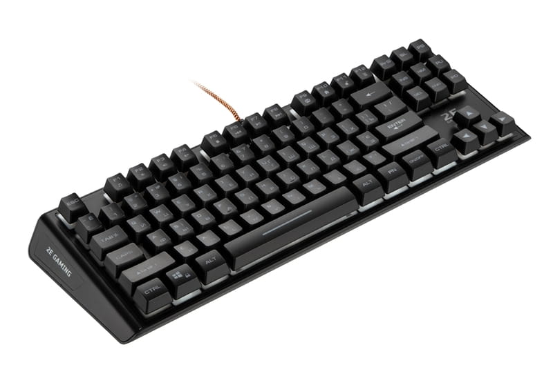 Клавіатура 2E Gaming KG355 LED Ukr (2E-KG355UBK) Black USB