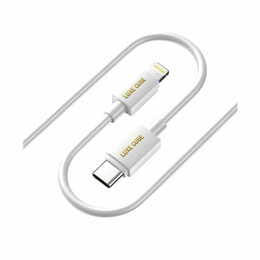 Кабель Luxe Cube USB Type-C - Lightning (M/M), 3 А, 1 м, белый  (8886668686693)