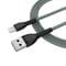 Фото - Кабель ColorWay USB - Lightning (M/M), braided cloth, 3 А, 1 м, Gray (CW-CBUL041-GR) | click.ua