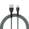 Фото - Кабель ColorWay USB - USB Type-C (M/M), braided cloth, 3 А, 1 м, Gray (CW-CBUC041-GR) | click.ua