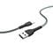 Фото - Кабель ColorWay USB - USB Type-C (M/M), braided cloth, 3 А, 1 м, Gray (CW-CBUC041-GR) | click.ua
