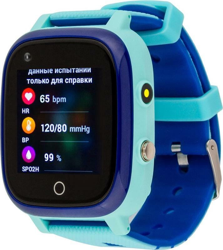 Дитячий смарт-годинник AmiGo GO005 4G WIFI Thermometer Blue