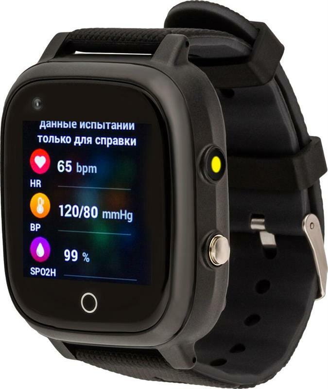 Детские смарт-часы AmiGo GO005 4G WIFI Thermometer Black