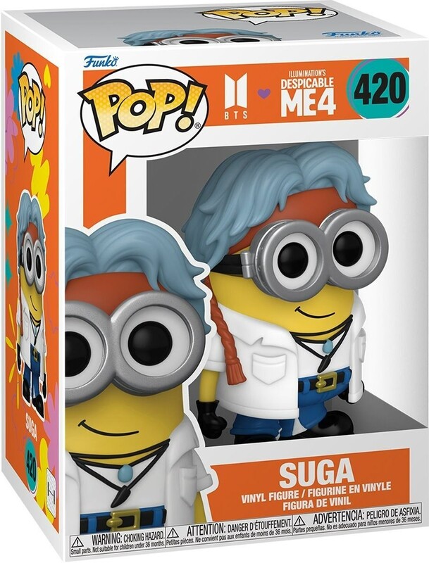 Колекційна фігурка Funko POP Rocks: Minions X BTS - Suga (889698859684)