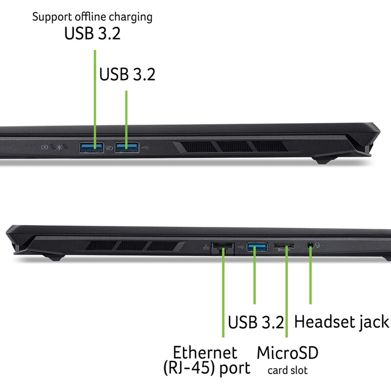 Ноутбук Acer Nitro V 16S ANV16S-71-705G (NH.U29EU.00C) Black