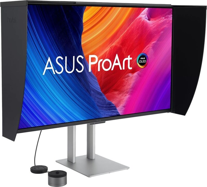 Монітор Asus 31.5" ProArt PA32UCDMR-K (90LM03HE-B01K71) QD-OLED Silver 240Hz