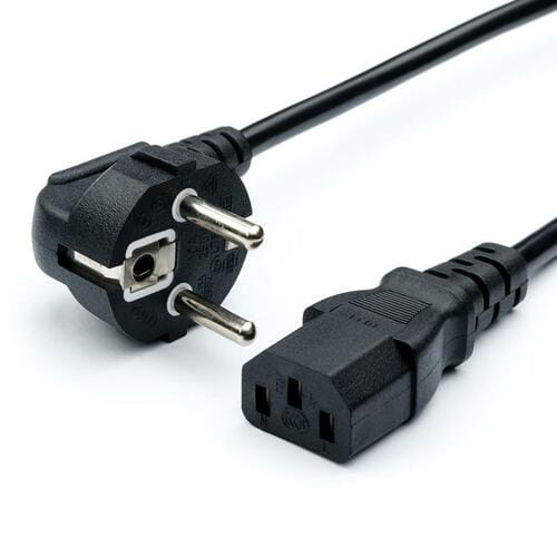 Photos - Cable (video, audio, USB) ATCOM Кабель живлення   CEE 7/7-IEC C13, 3м, мідь 14368 (14368)