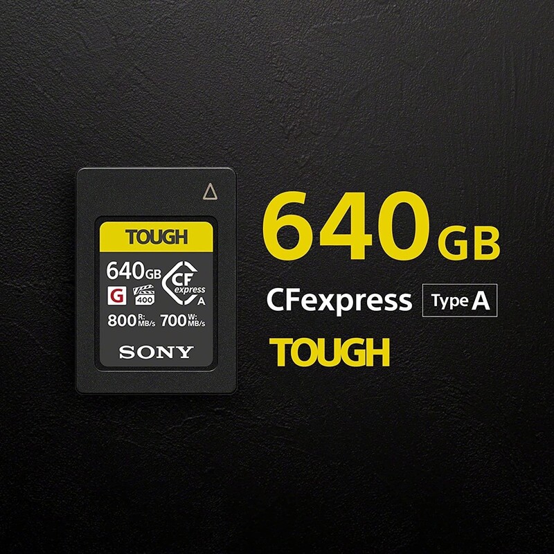 Карта пам`яті CFexpress (Type A) 640GB Sony Tough R800/W700MB/s (CEAG640T.SYM)