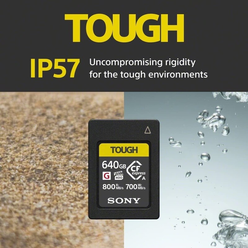 Карта пам`яті CFexpress (Type A) 640GB Sony Tough R800/W700MB/s (CEAG640T.SYM)