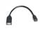 Фото - Кабель REAL-EL USB Type-C - USB V 2.0 (M/F), 0.1 м, черний (EL123500017) | click.ua