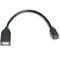 Фото - Кабель REAL-EL USB Type-C - USB V 2.0 (M/F), 0.1 м, чорний (EL123500017) | click.ua