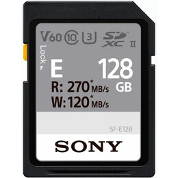 Карта пам`ятi SDXC 128GB UHS-II/U3 Class 10 Sony Entry R270/W120MB/s (SFE128A.ET4)
