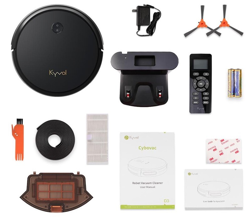 Робот-пилосос Kyvol D3 Black