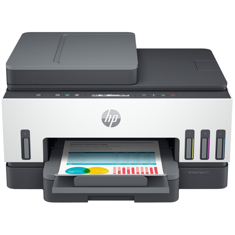Багатофункціональний пристрій А4 кол. HP Smart Tank 750 з Wi-Fi (6UU47A)