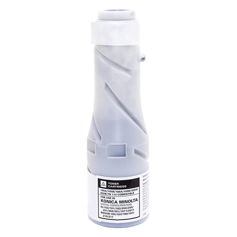 Картридж Katun (20800/65020800) Konica Minolta Di152/Bizhub 162/163/210 Black (TN-114) 413г