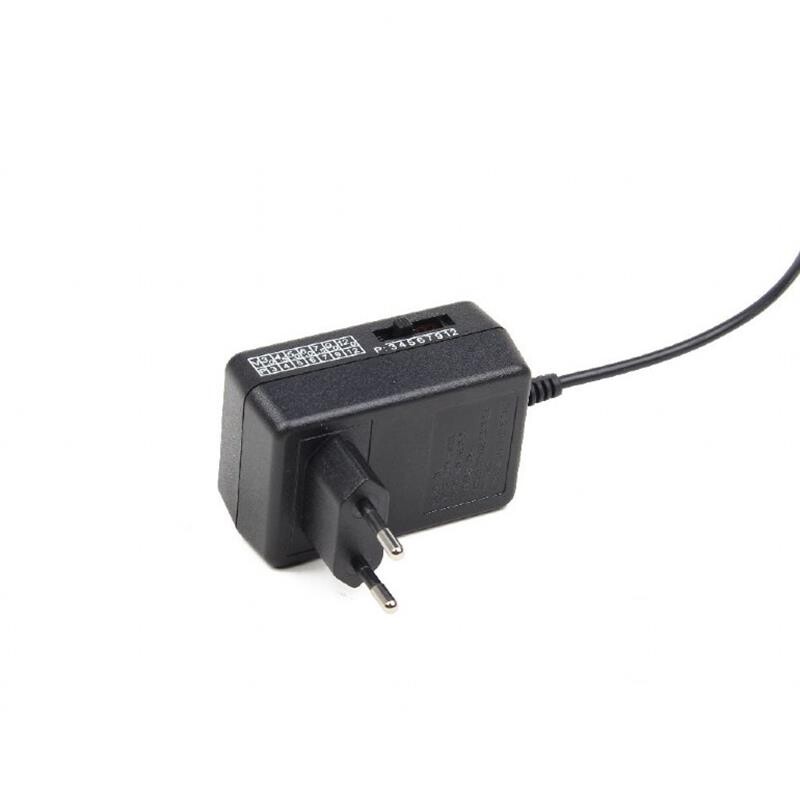 Сетевое зарядное устройство EnerGenie (1USBx2A) Black (EG-MC-009) + универсальный кабель