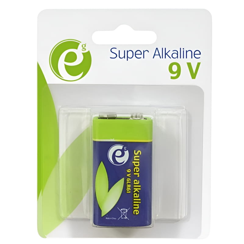 Батарейка EnerGenie Super Alkaline 6LR61 BL 1 шт