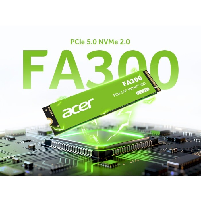 Накопитель SSD 2TB Acer FA300 M.2 2280 NVMe PCIe Gen5.0 x4 3D NAND TLC (BL.9BWWA.168)