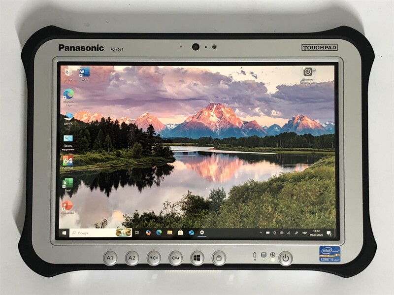 Защищенный планшет Panasonic Toughpad FZ-G1 MK1 / 10.1" FullHD IPS Touch / i5-3437U / 4GB / 128GB SSD / Win10Pro - Б/у