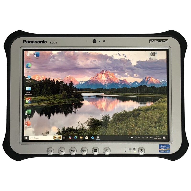 Защищенный планшет Panasonic Toughpad FZ-G1 MK1 / 10.1" FullHD IPS Touch / i5-3437U / 4GB / 128GB SSD / Win10Pro - Б/у