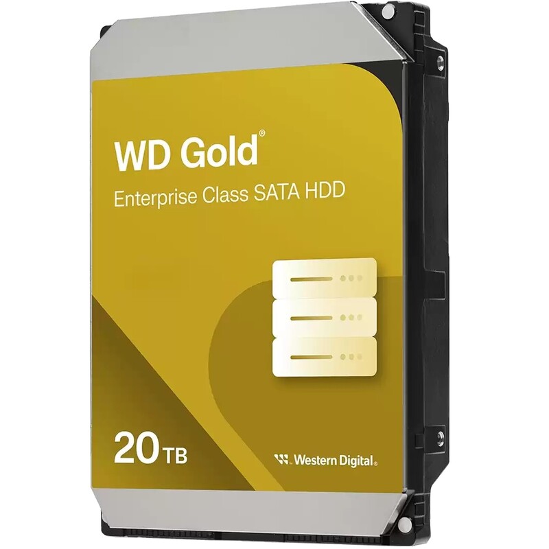 Накопитель HDD 3.5" SATA 20TB WD 7200rpm (WD203KRYZ)