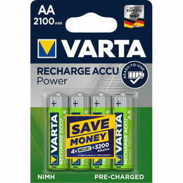 Аккумулятор Varta Ready to Use AA/HR06 Ni-MH 2100 mAh BL 4шт