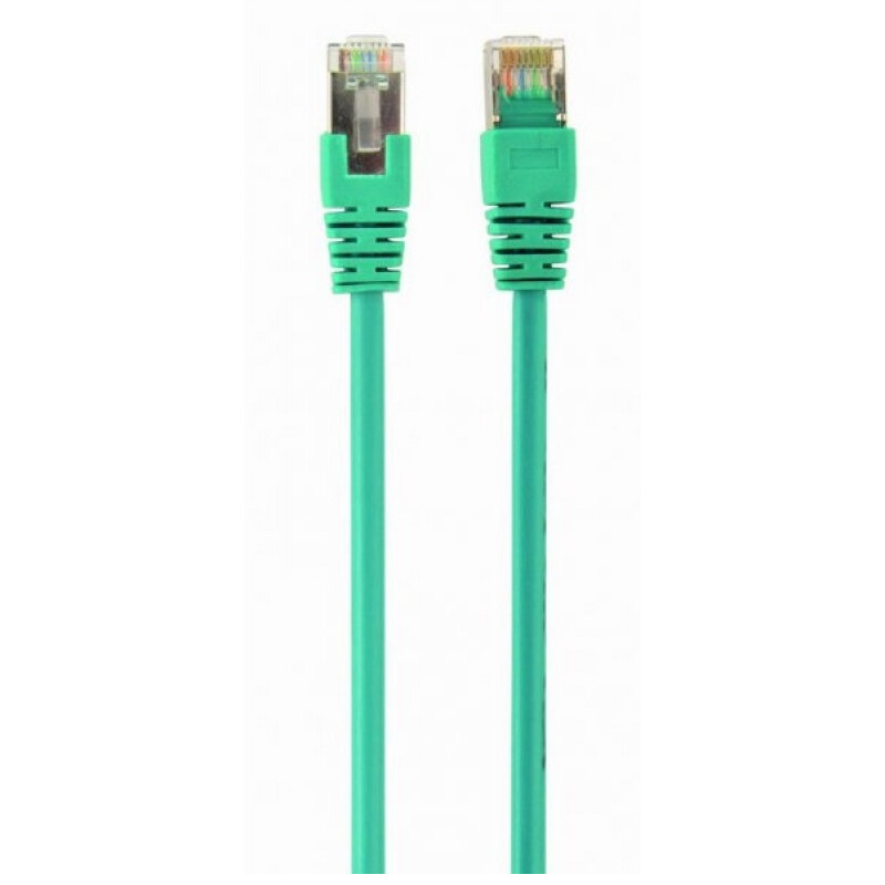 Патч-корд Cablexpert (PP6-2M/G) FTP, літий, 50u "штекер із засувкою, 2 м, зелений