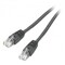 Фото - Патч-корд UTP Cablexpert (PP6U-0.25M/BK) cat.6, літий, 50u штекер із засувкою, 0.25 м, чорний | click.ua