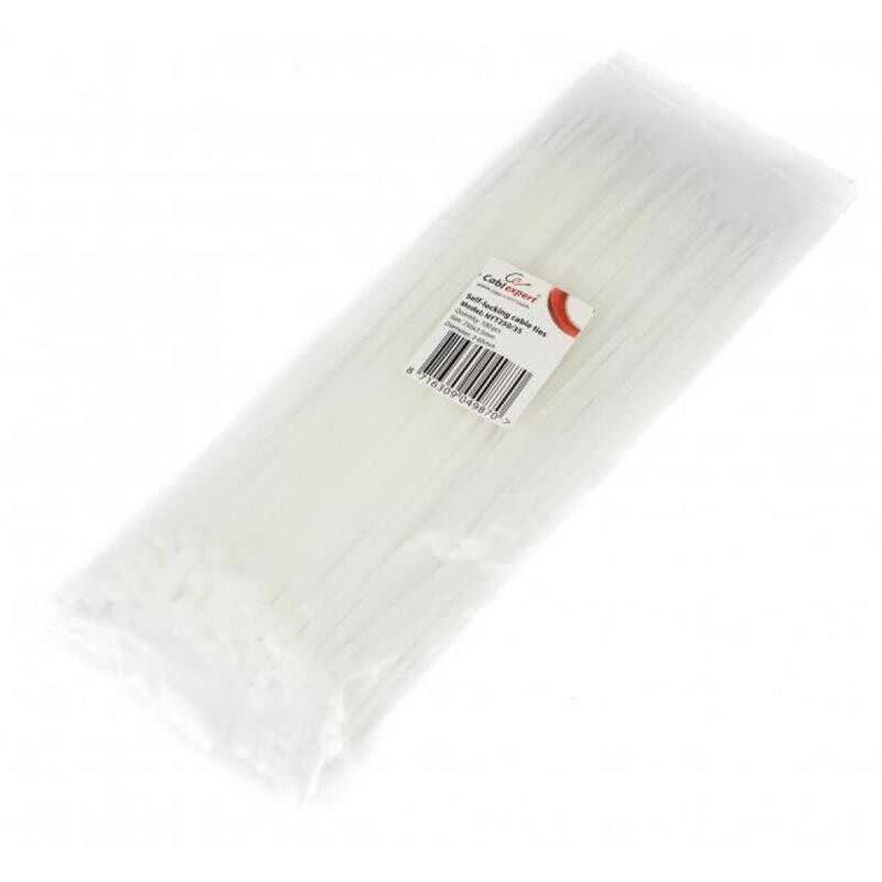Стяжки Cablexpert NYT-100/25 (100шт) білі